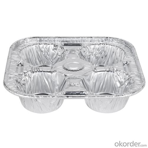 Household Aluminium Foil container foil 1235 8011 System 1