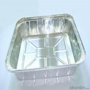 Supply Top quality aluminum foil take away food containers with lid System 1