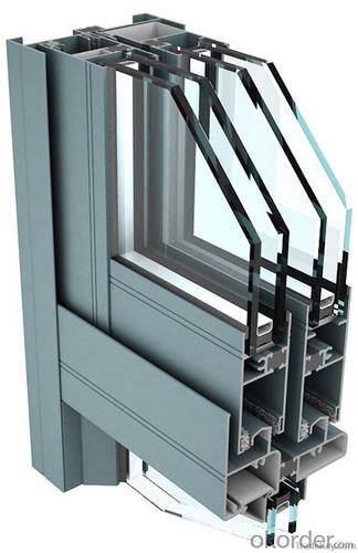 Extruded Aluminum Profiles for Air Handling Unit Case with Thermal Break System 1