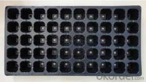 32 Plastic Nursery Tray & Lids Plastic Nursery Seed Plug Trays for Propagation