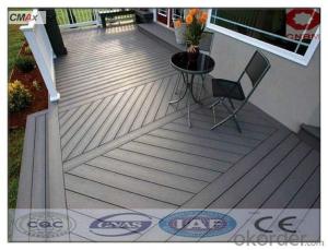 WPC Hollow Deck Tile Hot Sell Beautiful Decking For Sale System 1