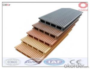 Wpc Deck Tile Solid And Grooved Waterproof Garden For Sale System 1