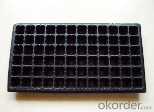 Black Plastic Nursery Plug Trays Cell Seed Tray of 32  200 288