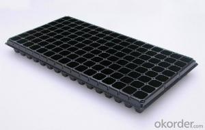 Flat Plastic Seedling Tray,Seed Tray, Cell Tray, PS Material