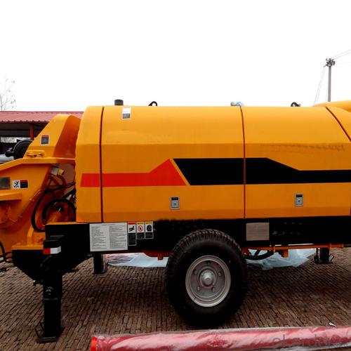 Stationary Concrete Pump from HBT40 to HBT100 System 1