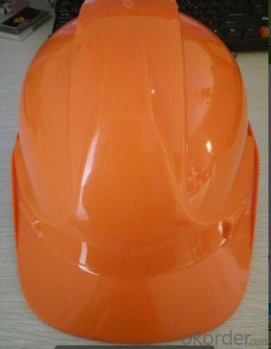 Industrial Safety Hat with Rain Gutter and Chin Strip CE EN397 System 1