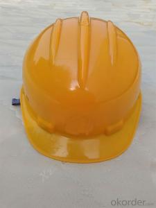 Industrial Yellow  Safety Hard Hat with Rain Gutter and Vent