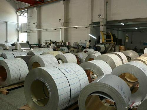 Blue And White Color Coated Aluminum Coil Aluminum Roll Alloy 3006 System 1