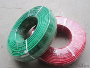 Single Core Wire 0.75mm Electrical Cable Green/Yellow System 1