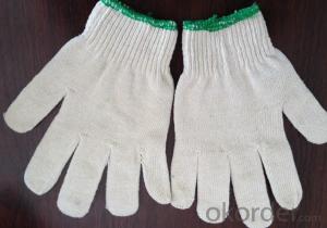 Cotton Knitted Laminated Latex Coated Gloves Work
