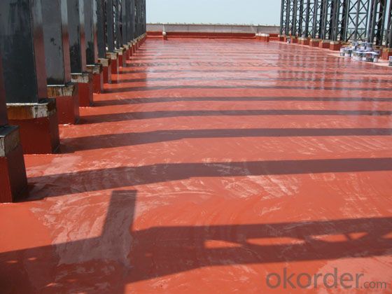 Single Component SPU Overstrength Elastic Waterproofing Coating System 1
