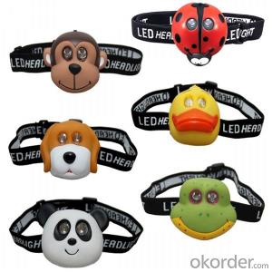 Lovely Head Lamps with Customized Braided Logo System 1