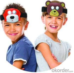 Cute Animal Head Lights with Braid Supply by AAA Battery