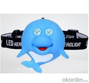 2 LED Animal Light for Child, LED Animal Headlight,Children Headlamp with Animal Shape