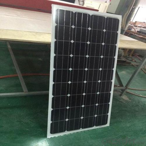 150W Monocrystalline Solar Panels Roofing with High Efficiency for Streetlights System 1