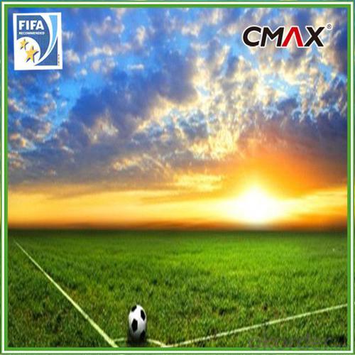 Football Artificial Grass Turf with PP net cloth backing Financial System 1