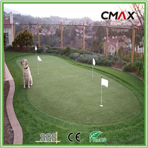 15mm Height Golf Grass with PA/Nylon Monofilament System 1