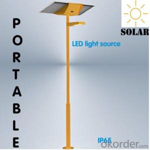 8W LED Solar Street Light, IP65, 3years Guarantee