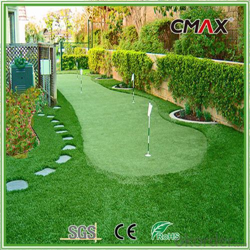 40mm Landscaping Grass with 4400Dtex and PE Monofilament yarn System 1