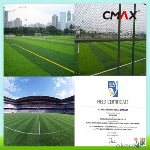 Artificial Football Turf Grass with Certificate System 1