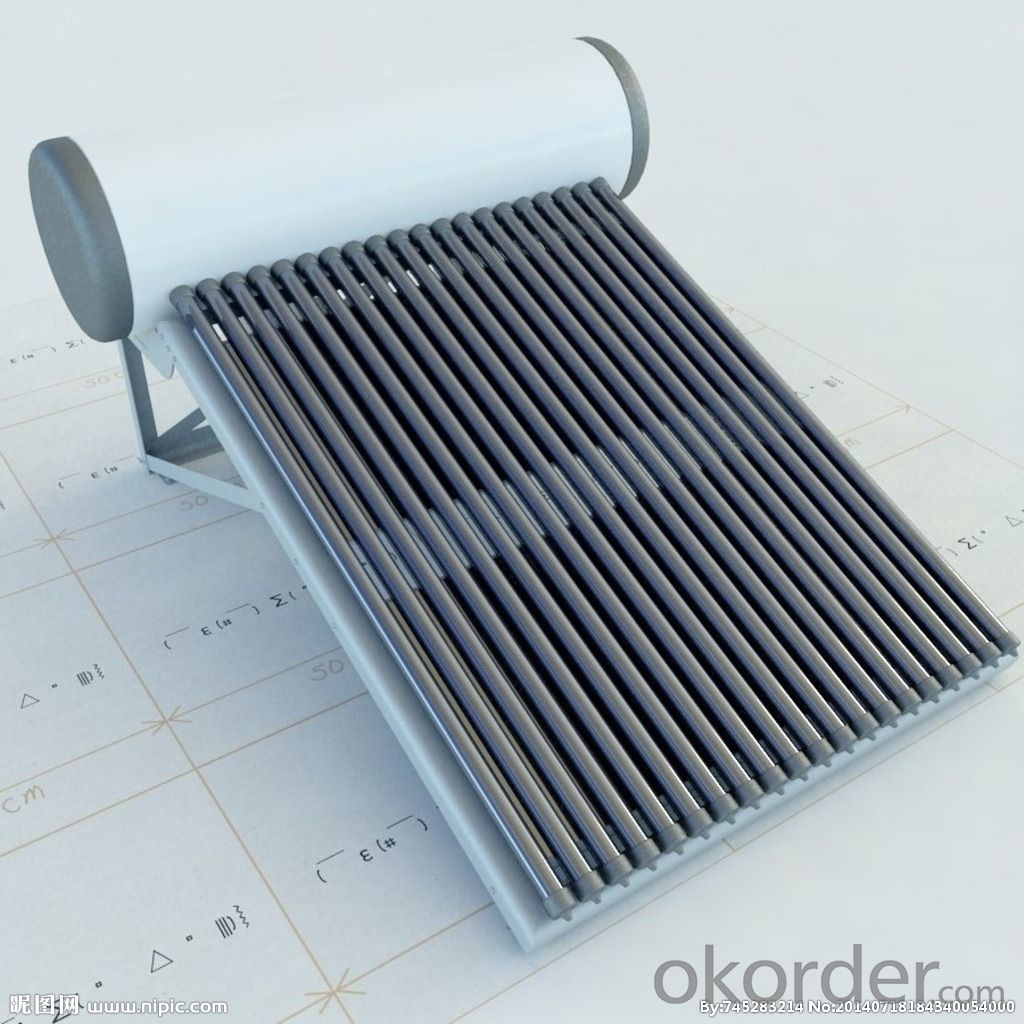 Color Steel Compact Pressure Thermal Solar Heater