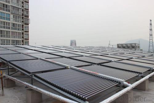 Solar Water Heater With Copper Coil In Water Tank System 1