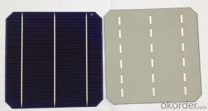 4.14W 3 BB A Grade Poly Solar Cell156mm with17-17.2% Efficiency approved by CE TUV System 1