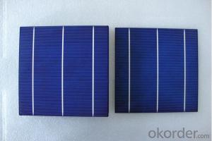 4.48W 3 BB A Grade Poly Solar Cell156mm with18.4-18.5% Efficiency approved by CE TUV System 1