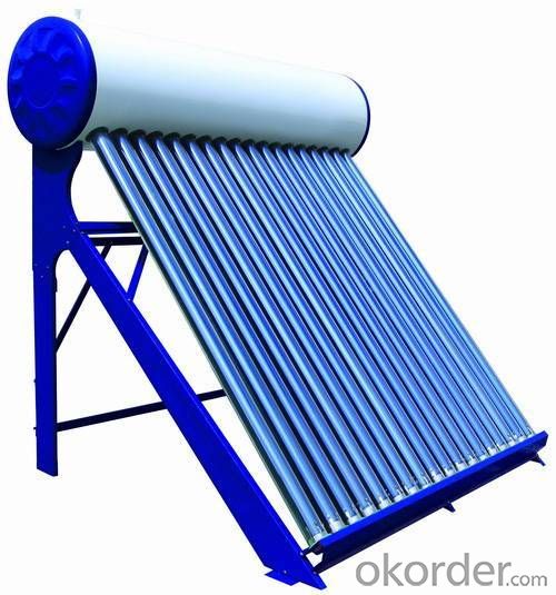 Color Steel Compact Non- Pressure Thermal Solar Heater System 1