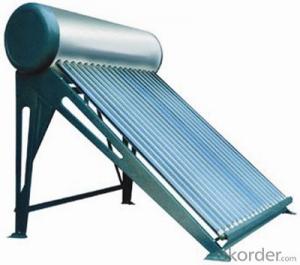 Coper Heat Pipe Solar Water Heater System