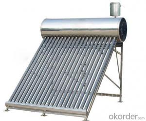Pressurized Heat Pipe with Copper Solar Water Heater System System 1