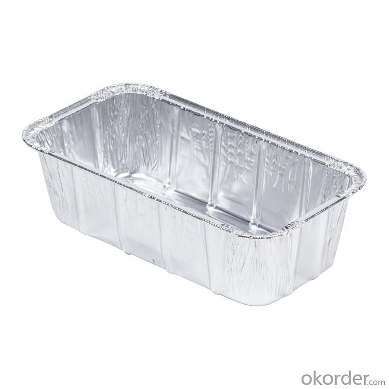 Aluminum foil container pan container foil FOR FOOD 8011