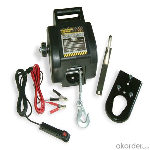 1200LBS Winch for Offroad Boat with Wire Cable System 1