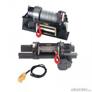 Power Cable Winch 12v/24v, 2000LBS AUTO Electric Winch Boat Winch System 1