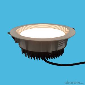 SMD2835 led downlight cut-out 170mm with  die casting aluminum System 1