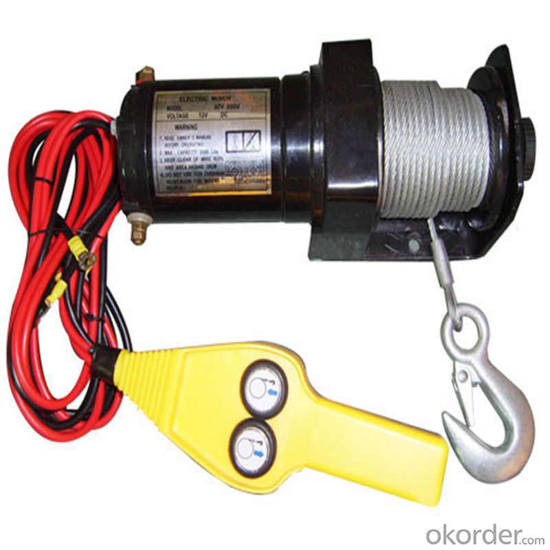 1200LBS Winch for Offroad Car Jeep with Wire Cable with Best Quality
