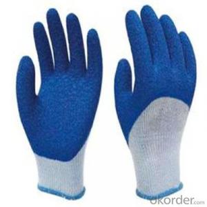 Sandy Nitrile Coating Glove/Work Glvoes Salt&Pepper Cut Resistance Liner