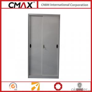 Filing Cabinet Full Height Cupboard with Sliding Door Cmax-Sc004 System 1