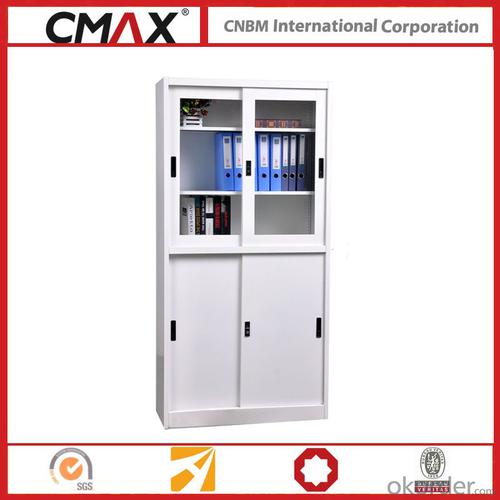 Filing Cabinet Full Height Cupboard with Sliding Door Cmax-Sc005 System 1