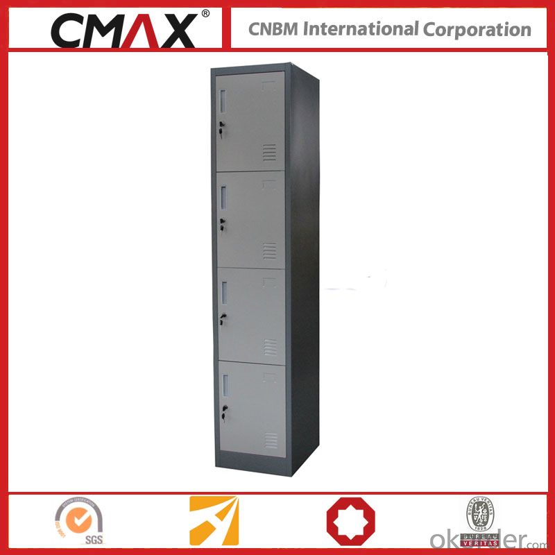 Steel Locker 4 Compartments Cmax-SL04-03