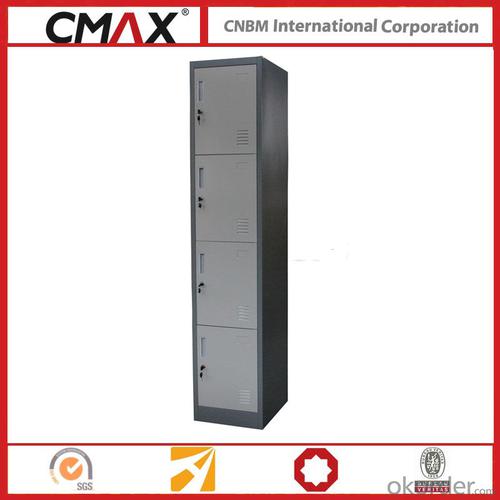 Steel Locker 4 Compartments Cmax-SL04-03 System 1