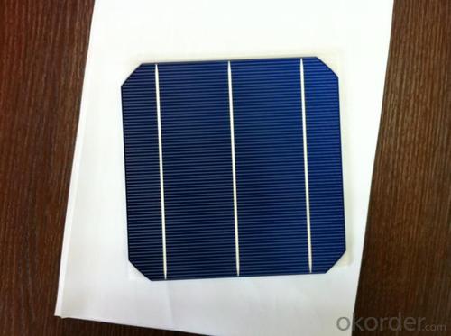 Mono Silicon Solar Wafer - 156mm*156mm Mono Solar Cells in Bulk Quantity Low Price Stock 18.0 System 1