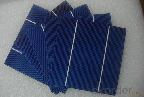 High Current Solar Cell 18.0% Polycrystalline Silicon Solar Cell Price System 1