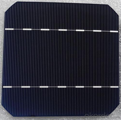 A Silicon Wafer Solar Cell - Mono Solar Cells 156mm*156mm in Bulk Quantity Low Price Stock System 1