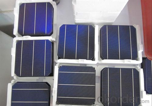 High Current Solar Cell 16.8% Polycrystalline Silicon Solar Cell Price System 1