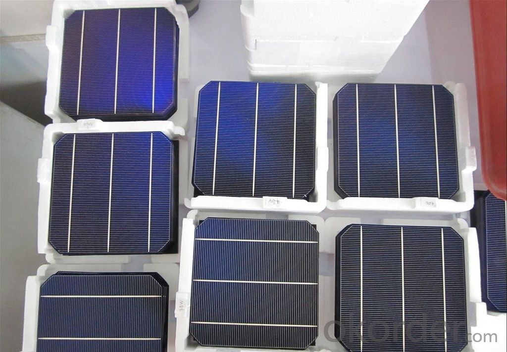 High Current Solar Cell 17.2% Polycrystalline Silicon Solar Cell Price