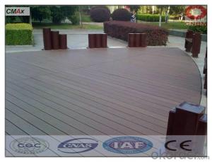 WPC Wooden Floor Tiles With Anti-slip Cheap Price Outside