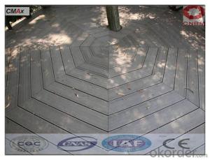 Wood Plastic Composite WPC Tiles Wood Composite Floor Decoration Outdoor