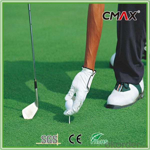 Nylon Golf Grass with 12mm Dark Green with Cheaper Price