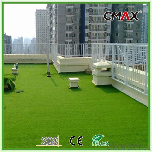 Outdoor,Balcony and Garden Landscaping Grass with PP/Rectangle PE System 1